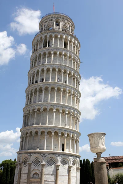 Torre inclinada de Pisa Itália — Fotografia de Stock