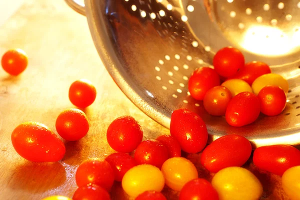 Massor av färska tomater — Stockfoto