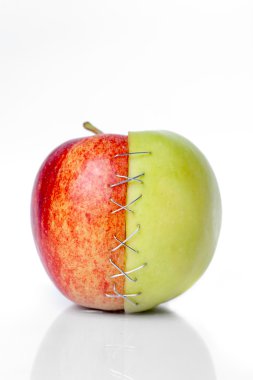 Frankenstein Apple clipart