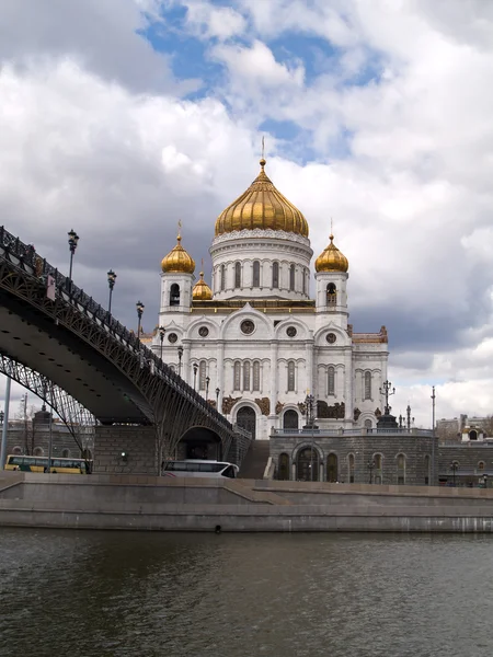 Moskova kurtarıcı İsa Katedrali — Stok fotoğraf
