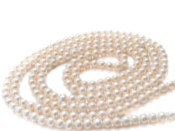 Pearls necklace jewelry — Stock Photo, Image