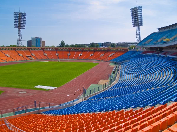 Tomma fotbollsstadion — Stockfoto