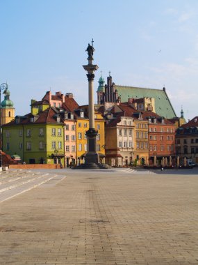 Old town square, Warsaw, Poland clipart