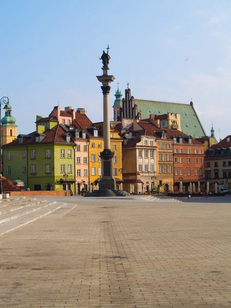 Piazza della Città Vecchia, Varsavia, Polonia — Foto Stock