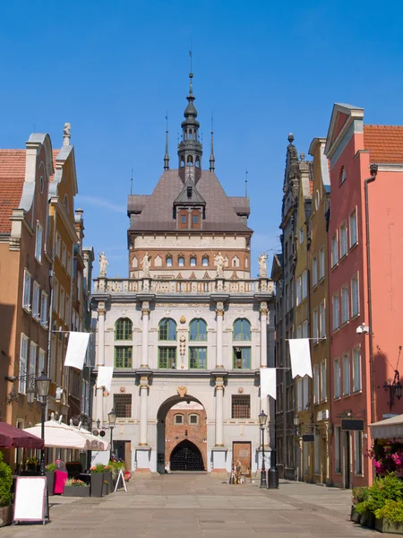 Golden gate, Gdańsk, Polska — Zdjęcie stockowe