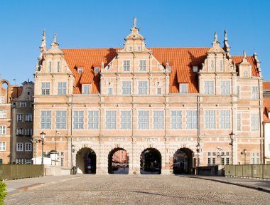 Ortaçağ Yeşil kapısı (zelena brama), gdansk