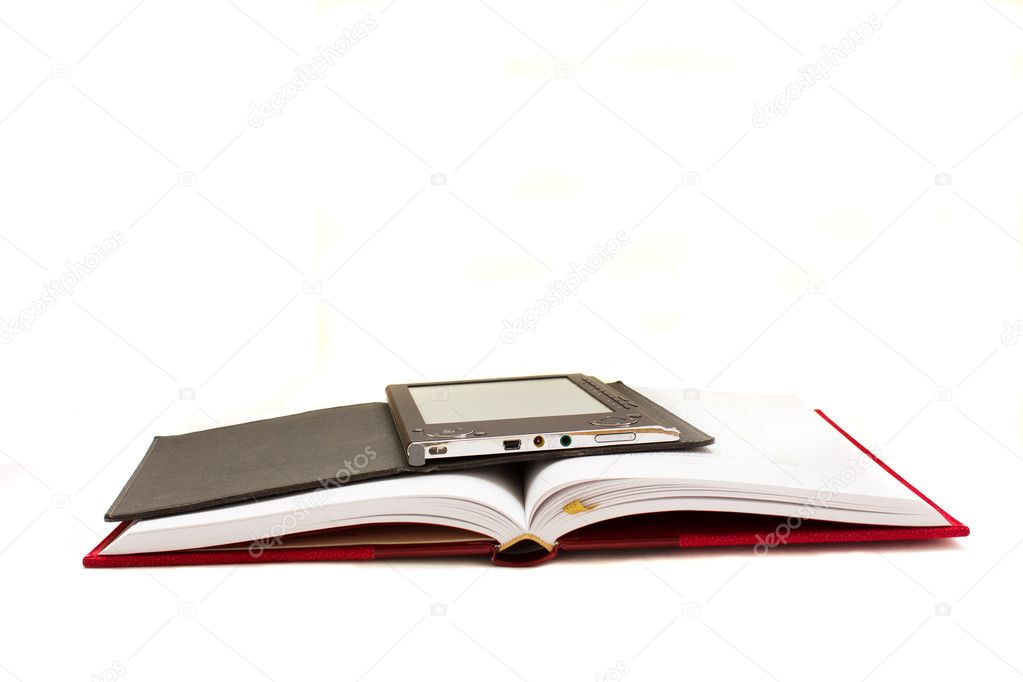 Traditional book and electronic book