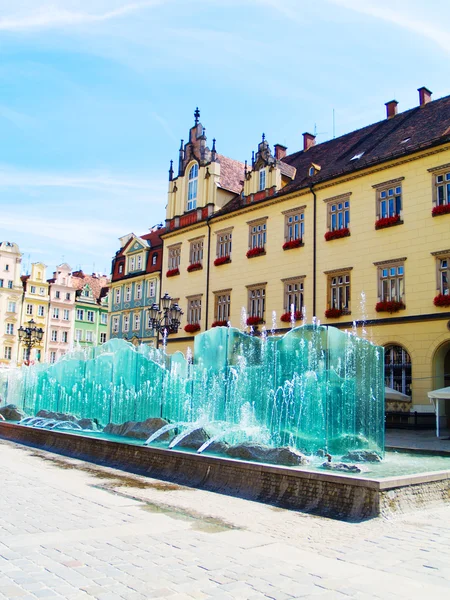 Piata, Wroclaw, Polonia — Fotografie, imagine de stoc