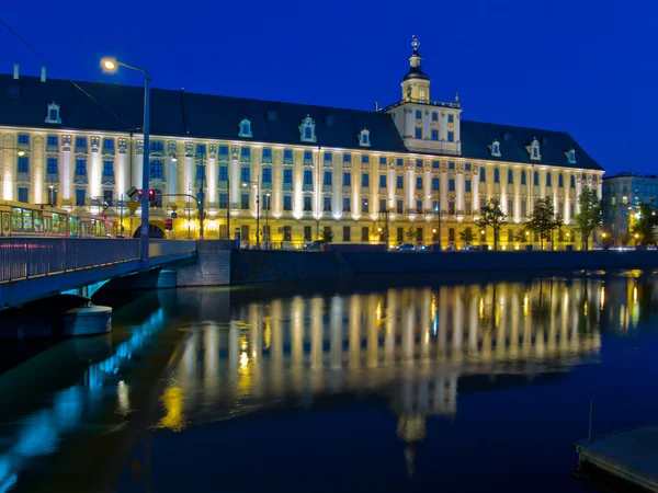 Universidad de Wroclaw, Polonia — Foto de Stock