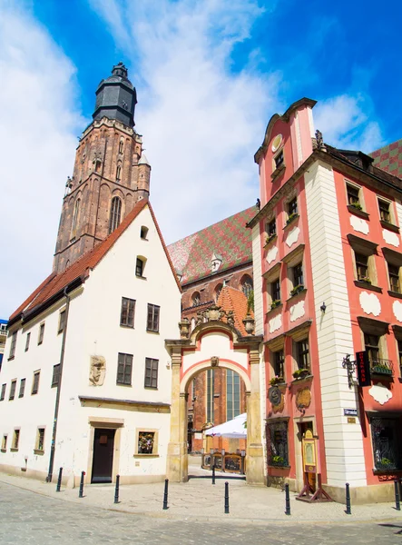 stock image Old town of Wroclaw