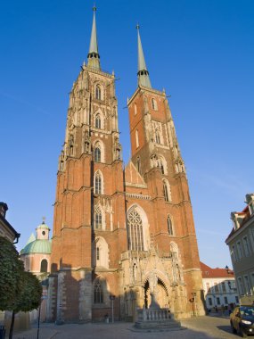 Katedral, wroclaw, Polonya