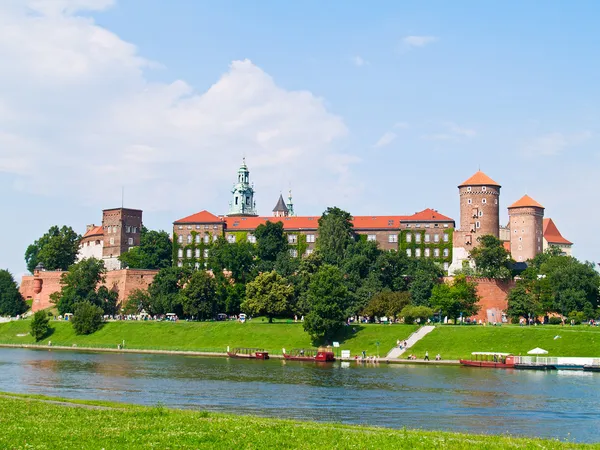 에 wawel, 크 라 코 프, 폴란드 왕 성곽 — 스톡 사진