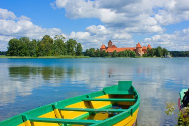 trakai Litvanya içinde göl galve