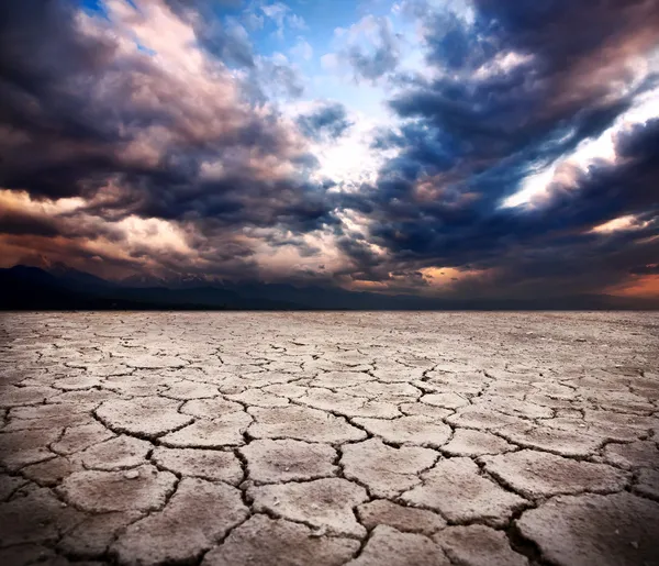 가뭄 지구 스톡 사진