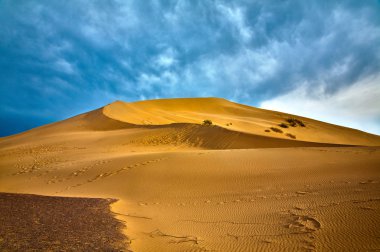 Altyn Emel singing dunes in Kazakhstan clipart