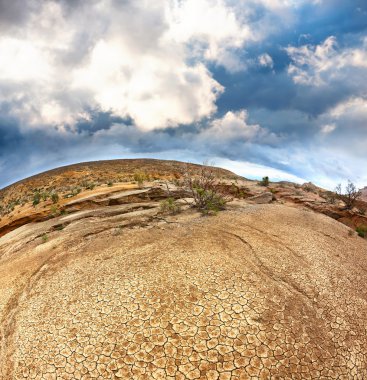 Altyn Emel Aktau mountains in Kazakhstan clipart