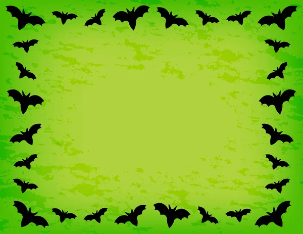 Cadre de chauve-souris — Image vectorielle