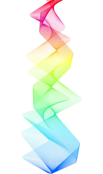 Geometrické spektra stuha — Stockový vektor