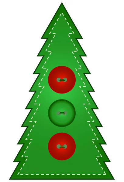 País Árvore de Natal —  Vetores de Stock