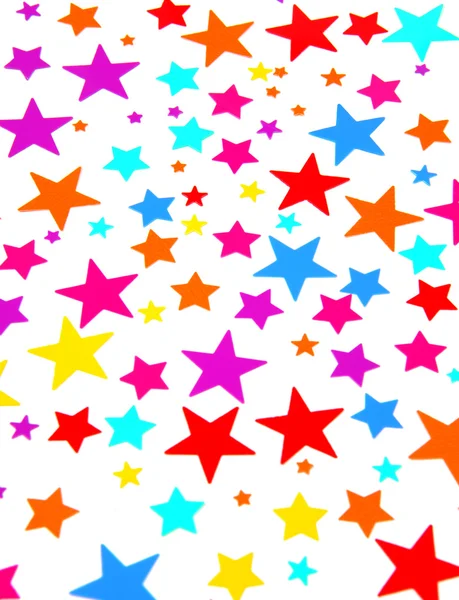 Colourful stars — Stock Photo, Image