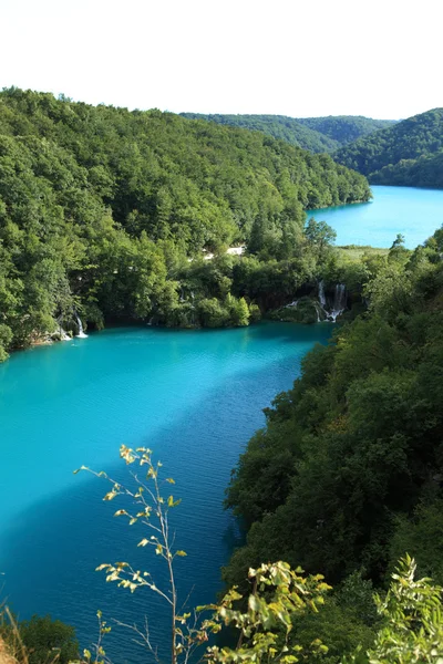 Lacs de Plitvice en Croatie — Photo