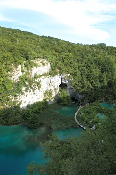 Plitvicemeren in Kroatië — Stockfoto