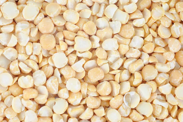 食品の背景として半分エンドウ豆マクロを乾燥 — ストック写真