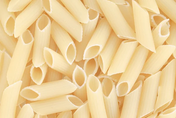 Closeup ongekookte Italiaanse pasta — Stockfoto