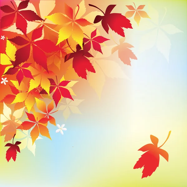 stock vector Autumn Seasonal Background