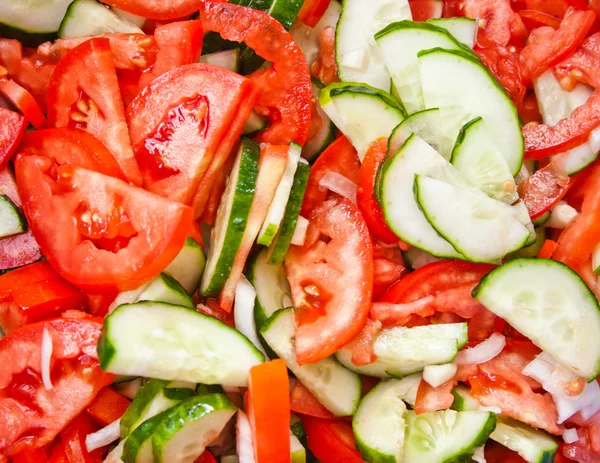 Fresh slice vegetables — Stock Photo, Image