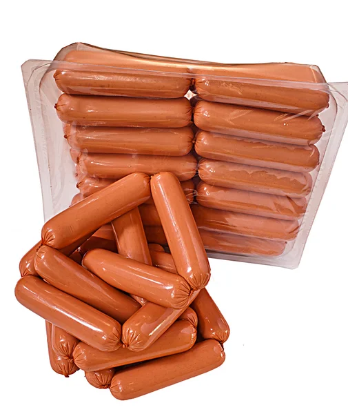 Pile sausage — Stock Photo, Image