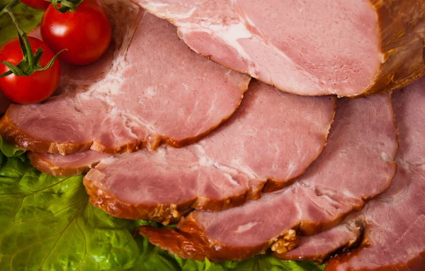Styckat kött läcker med klickmontering — Stockfoto