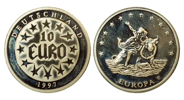 Уникальная германская монета — стоковое фото