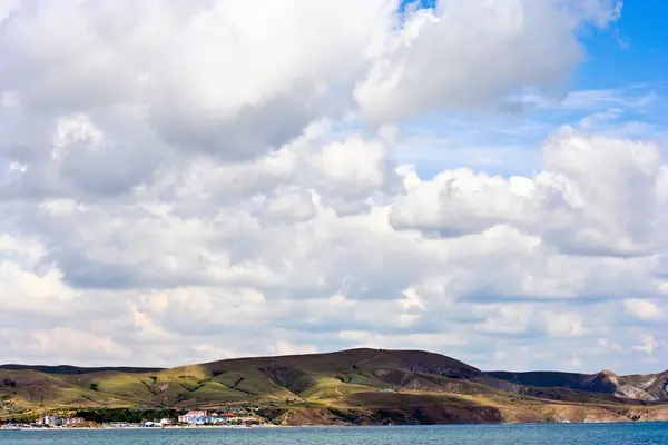 stock image Beautiful landscape with the sky