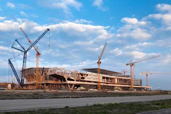 stock image Building a new stadium