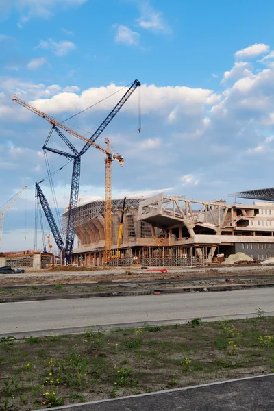 stock image Building a new stadium