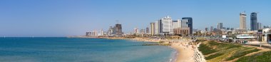 Tel-Aviv beach. clipart