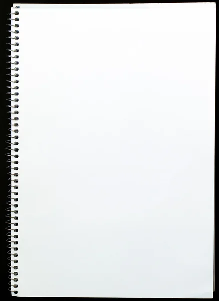空白のメモ帳 — ストック写真