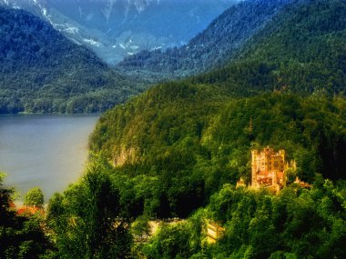 Bavarian Alps. clipart