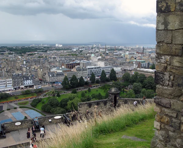 爱丁堡的鸟瞰图, — 图库照片