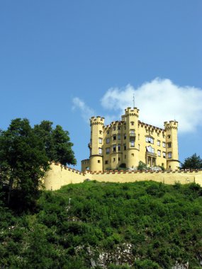 Castle hohenschwangau. Bavyera, Almanya