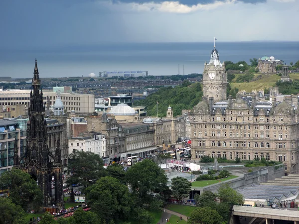 Edinburgh, hlavní město Skotska — Stock fotografie