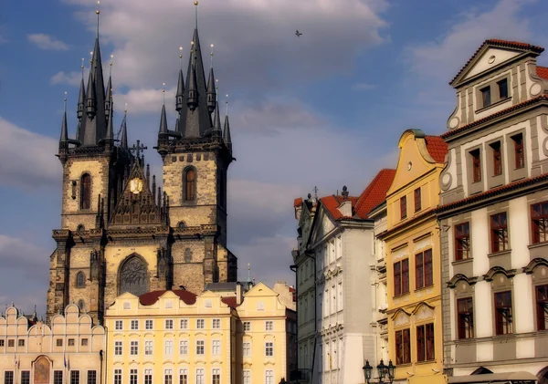 检查一下共和国的首都布拉格. — 图库照片