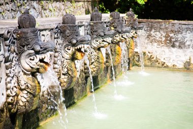 Kaplıcalar banjar, bali, Endonezya