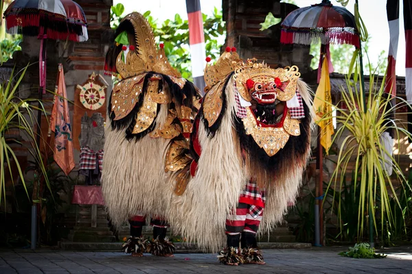 Barond dansa bali Indonesien — Stockfoto