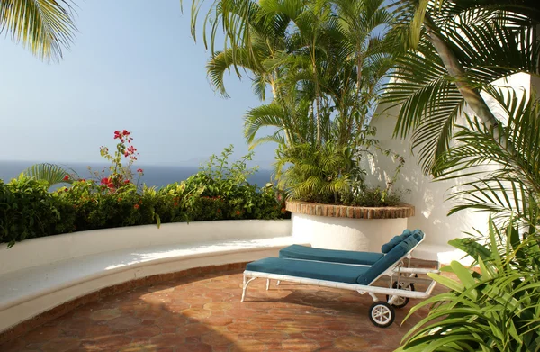 Tropikal veranda — Stok fotoğraf