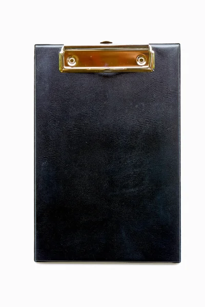 Clip board leather — Stock Photo, Image