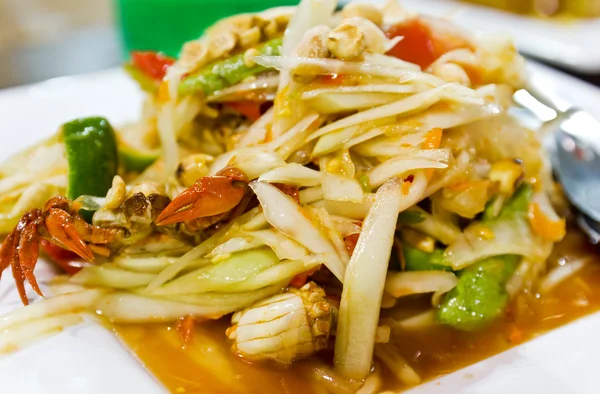 Thajské jídlo / somtum — Stock fotografie