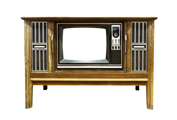Retro vintage televisie 2 — Stockfoto