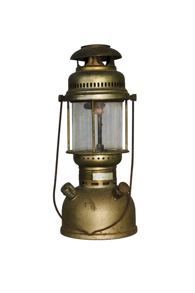 Античная ураганная лампа — стоковое фото